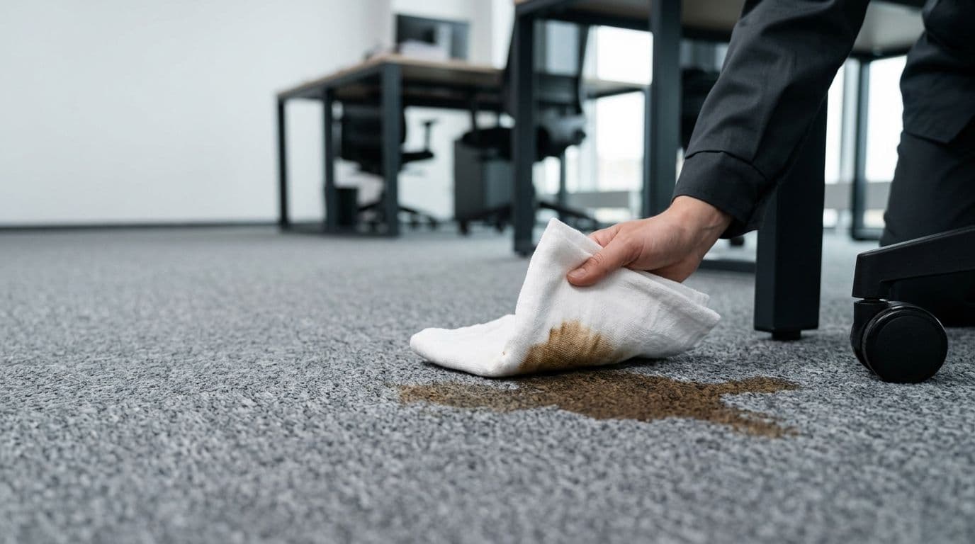 How to Remove Coffee Stains from Office Carpet